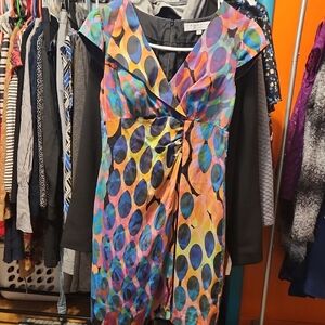 Trina Turk Silk Dress Size 2 - Flaw